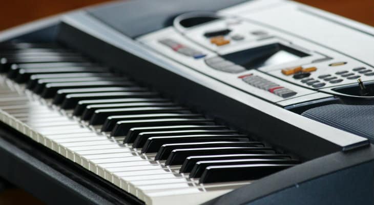 Digital piano or keyboard