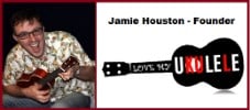 Love my ukulele jamie-houston-founder-with-logo