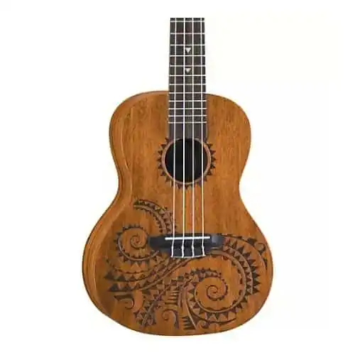 Luna guitars tattoo concert ukulele