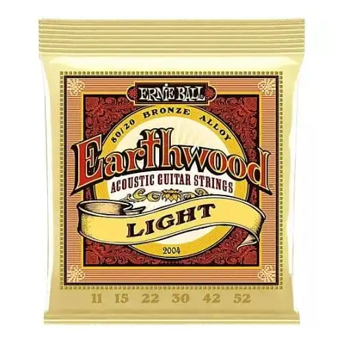 Ernie ball earthwood 80/20 bronze acoustic guitar strings