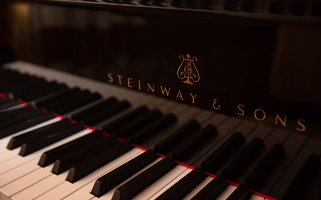 Steinway piano keyboard