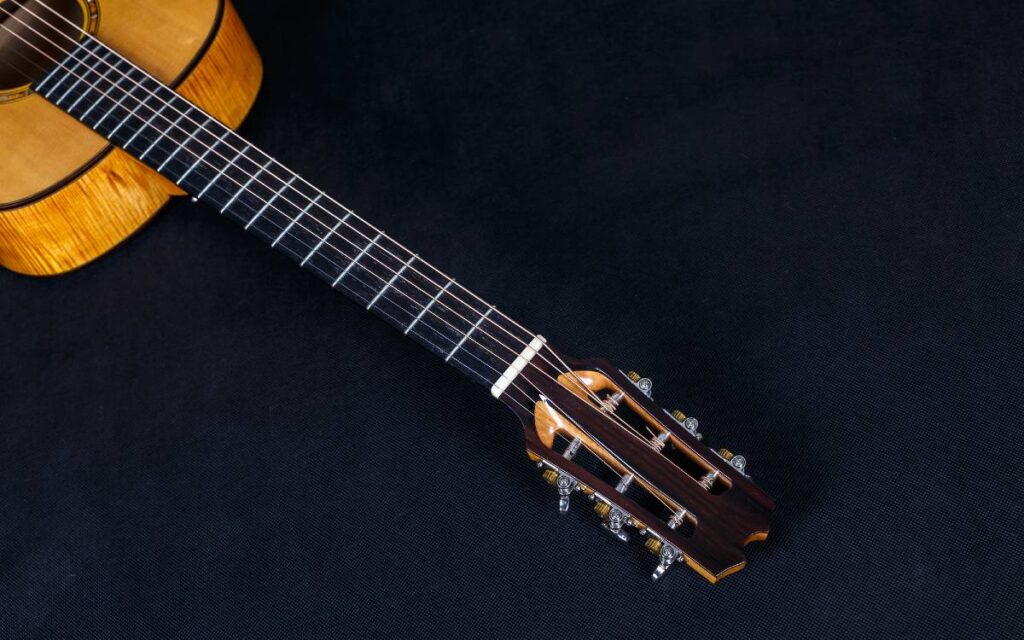 Acoustic guitar neck