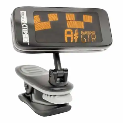 Peterson stroboclip hd clip-on tuner